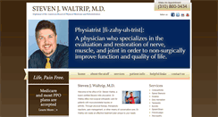 Desktop Screenshot of drstevenwaltrip.com